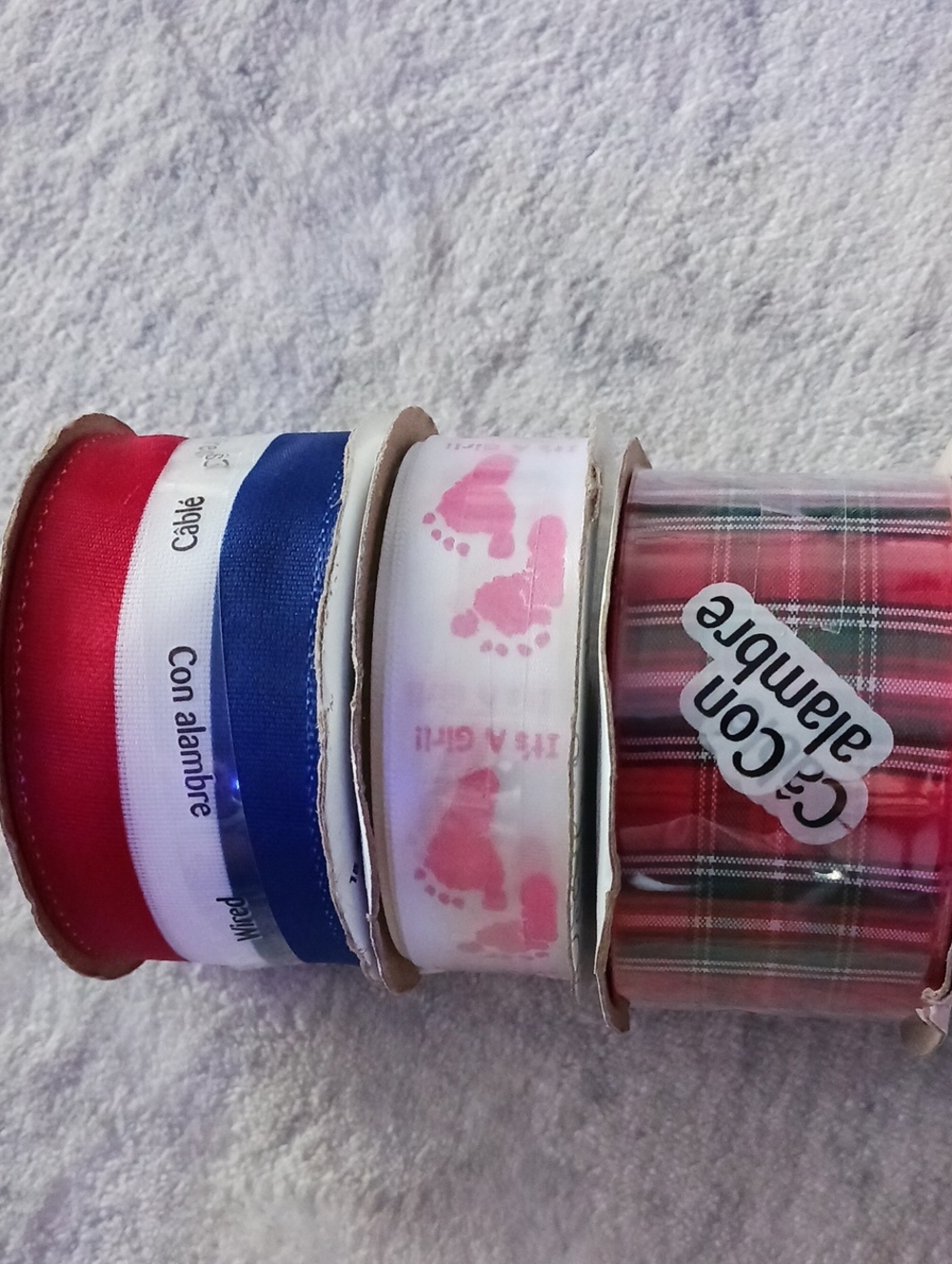 7 Gift Wrap Ribbon - Picture 2 of 3